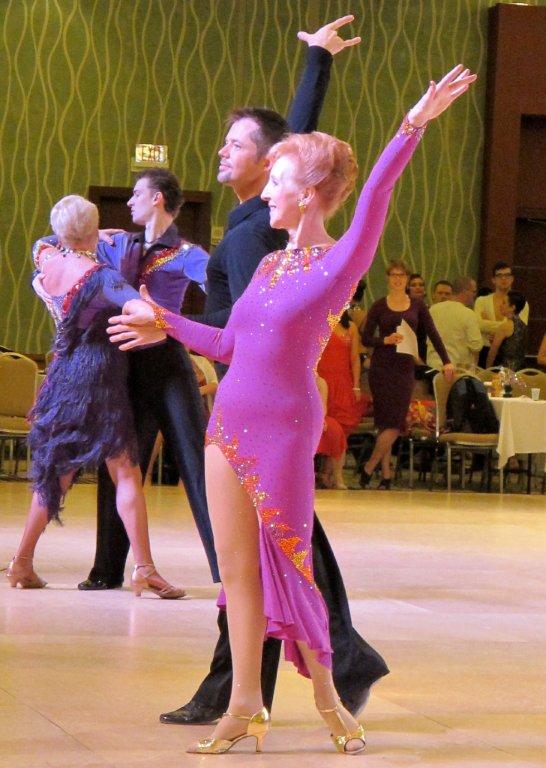 Local ballroom dancer competes at Eastern Dancesport Championships